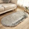 Plush Oval Rug