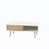 Coffee Table Modern Rattan